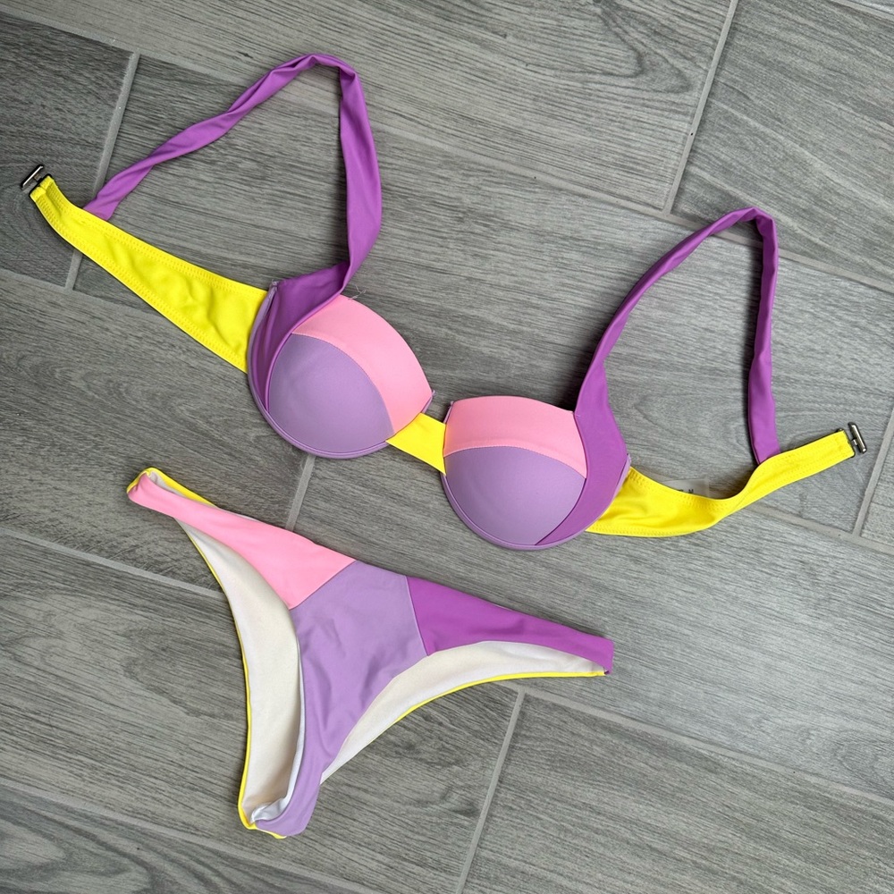 Pastel Colors Sexy Bikini